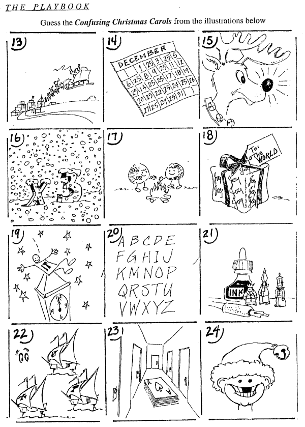 Christmas Carol Rebus Puzzles Printable Search Results Calendar 2015